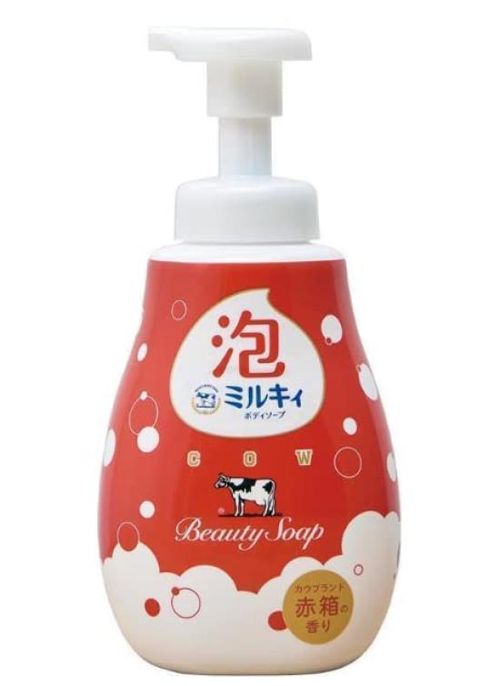 Foaming Milky Body Soap, Red Box Scent, 550ml (Red Box Milky)