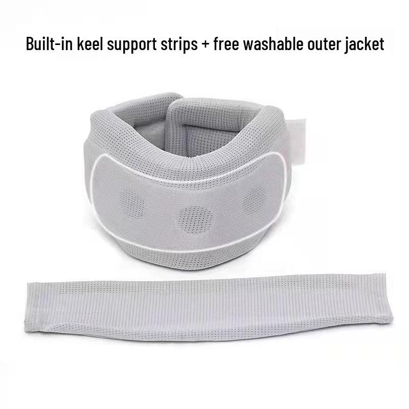All-Season Ice Silk Neck Support Scarf: Anti-Droop, Thin Style Cervical Spine Corrector