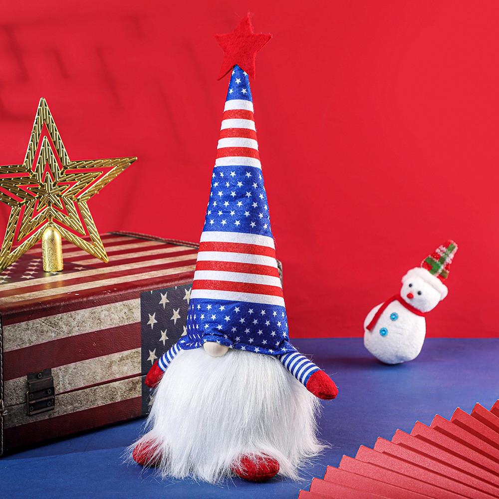 Usa Mesmerizing 2021 Independence Day Bright Faceless Doll Holiday Keepsake Children For