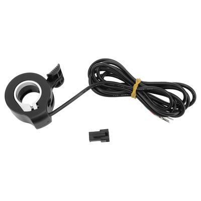 Fahrrad Daumengas Ansprechender Drehregler Geschwindigkeitsregler Griff Universal Finger Daumen Gashebel für E-Bike Männlicher Kopf