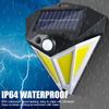Super Bright LED Solar Light Outdoor IP64 Waterproof 3 Modes Solar Street Lamp Human Induction Solar Garden Decorative Lights