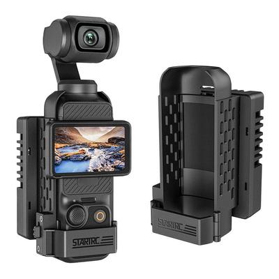 Magnetický Rychloupínací Vzduchový Chladič Pro Kameru Dji Osmo Pocket 3 S Nastavitelným Úhlem Střelecký Pevný Držák Pro Živé Vysílání Vlog