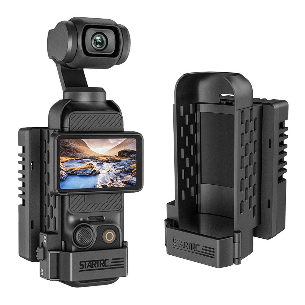 Magnetyczny Szybkozłączny Chłodzący Powietrze do Kamery Dji Osmo Pocket 3 Z Regulowanym Kątem Ujęcia Stały Uchwyt do Streamingu na Żywo Vlog
