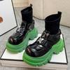 Designer New Women Ankle Boots Flats Platform Shoes Sport Chelsea Boots Winter Fashion Goth Shoes Casual Running Snow Botas
