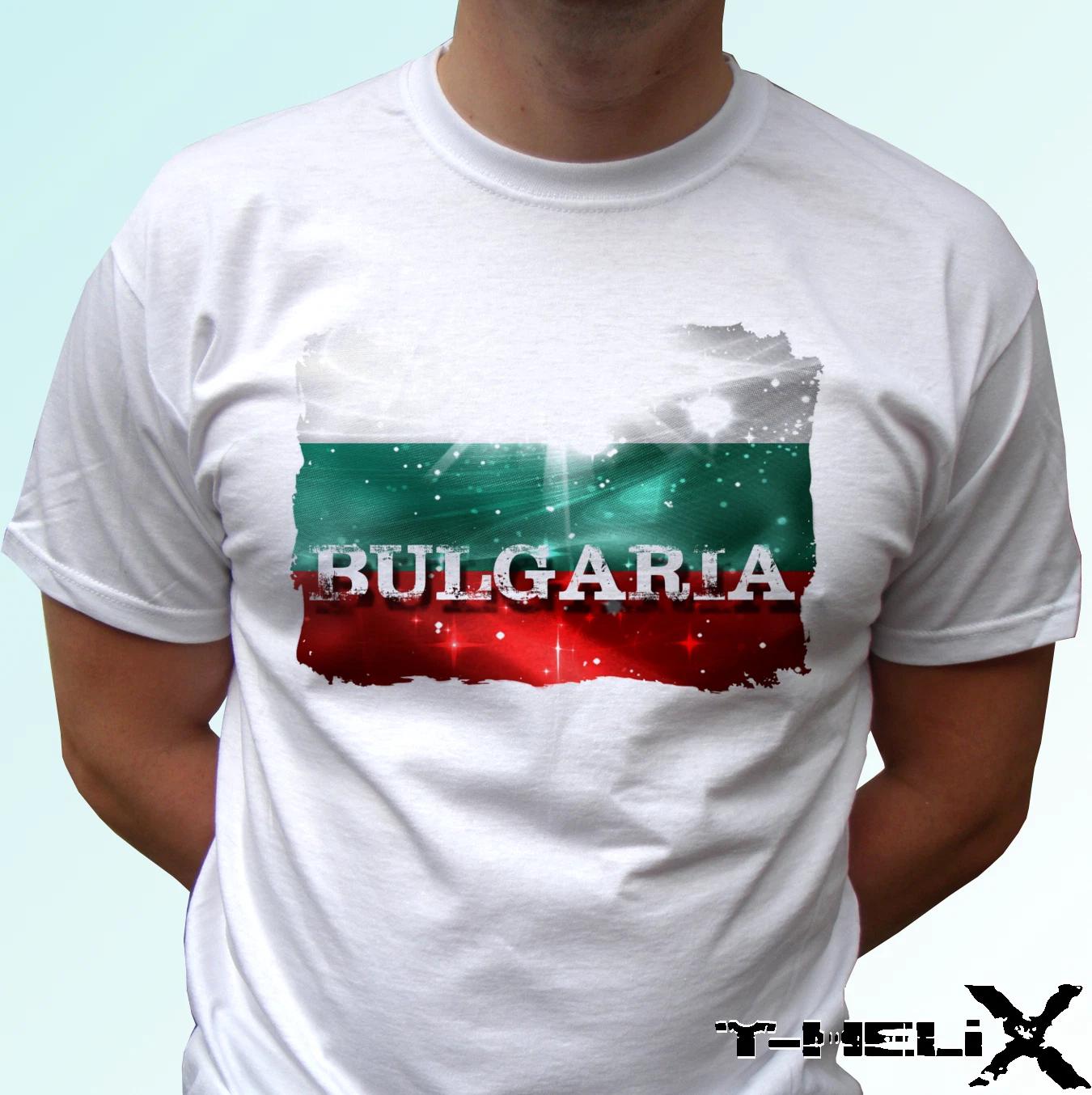 

Bulgaria flag - white kids boys T-Shirt top country design - s s kids baby sizes 110