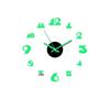 Modern Luminous DIY Wall Clock - High-End, Simple, Punch-Free Decoration for Living Room
