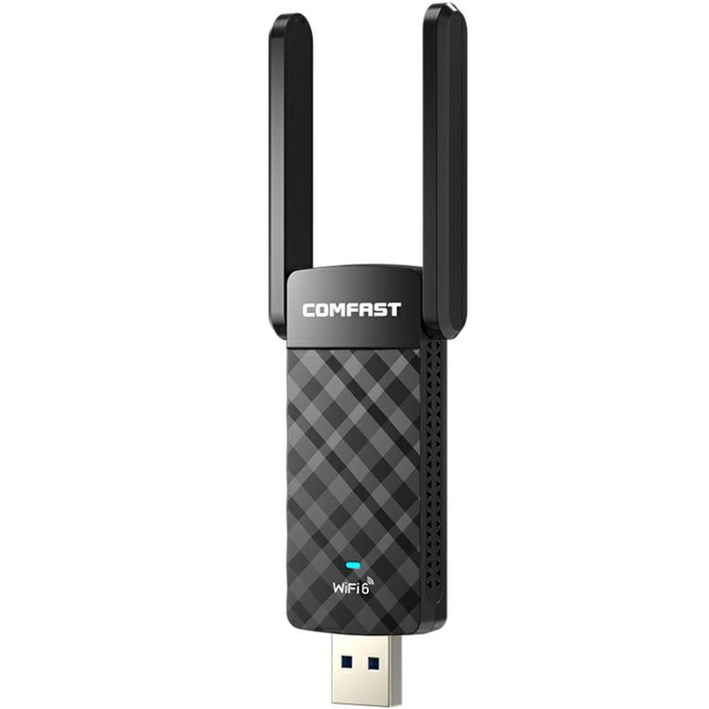 

COMFAST CF-952AX V2 1800Mbps High Speed Dual Band Wireless Network Card WiFi6 USB Adapter