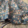 Johnature Women Vintage Print Floral Shirts Tops V-Neck Long Sleeve Blouses Spring Chinese Style Shirts