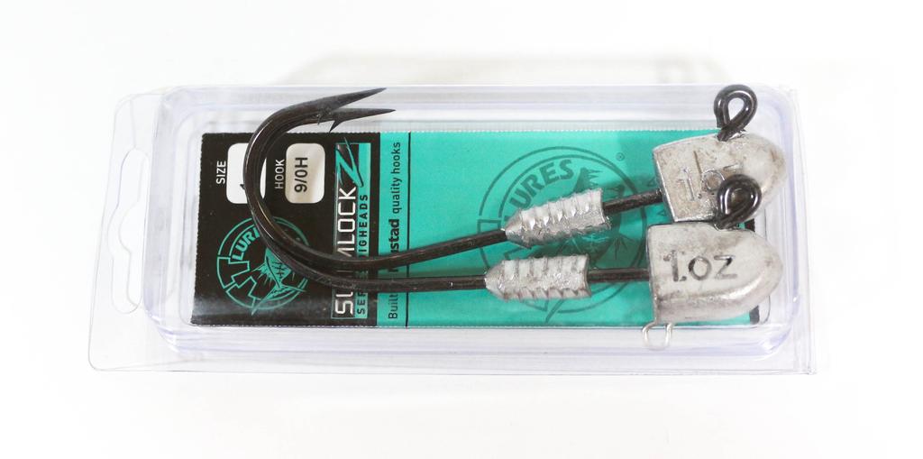 Tackle Tactics TT Swimlockz HD Jig Head 1 Oz 9/0 2/pack (4075)