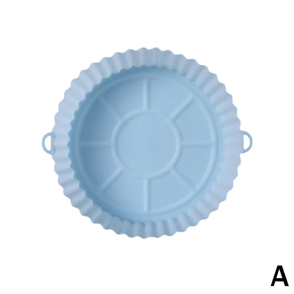 Силиконовый коврик для фритюрницы пищевого качества, антипригарный, термостойкий, складной, легко моющийся, многоразовый, безопасный для духовки, практичный R2O6
