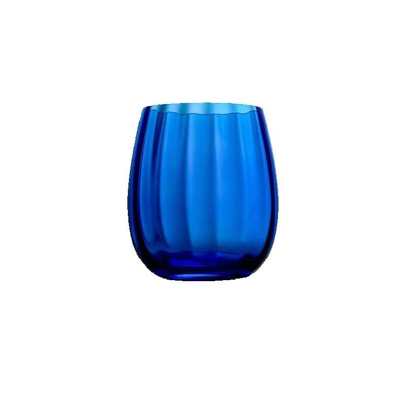 Blue Ripple Red Wine Glass Goblet Retro High Stem Crystal Glass Wine And Champagne Glass For Home
