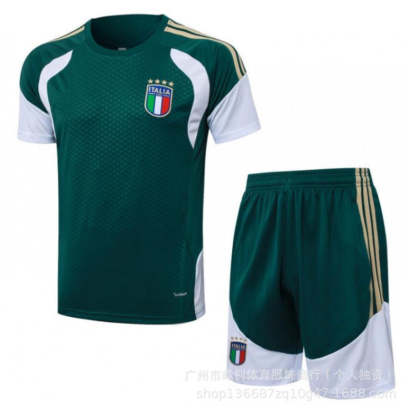 2627 Adult Short-sleeved Training Dress Italy Flamenco Emperor M Argentina Germany World Cup Jersey