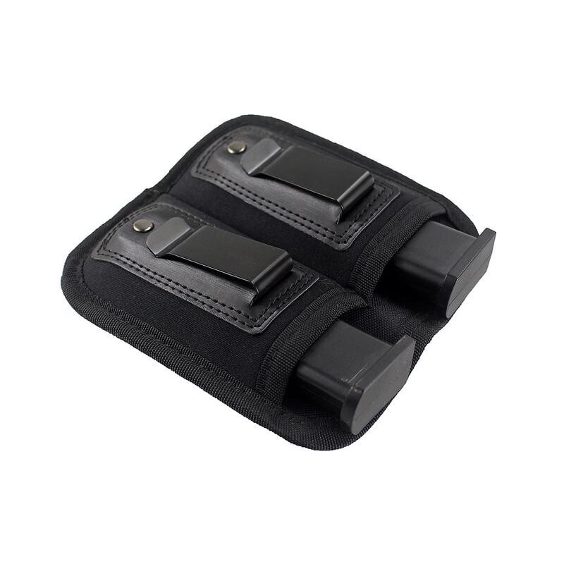 Tactical 9MM Double Magazine Pouch - 2 Pack