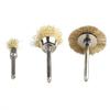 Brushes Bits Set Copper Wire Brushes Copper Wire Gold+Silver