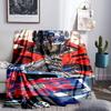 Trans-formers Throws Blanket Flannel Blankets Plush for Couch Bed Gifts for Men Women Travel picnic blanket Christmas fan gifts
