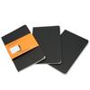 Moleskine Cahier Journal Horizontal QP311 Black Notebook, Ruled, PKT,