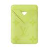 Magnetic Card Holder Lemon Yellow Monogram Canvas Women Wallets M14120