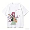 2026 Summer Black T-Shirt by Hiroi Kikuri, Bass, Guitar, Anime, Plus Size T-Shirt, Exclusive for Rock Anime Fans