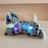 The latest 35cm glowing colored cat doll Kawaii stuffed plush toy figurine cartoon anime cute children's birthday gift doll