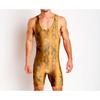 Mens Wrestling Suit One-piece Swimsuit Fitness Gym Workout Clothes Lightweight Breathable Weightlifting Training