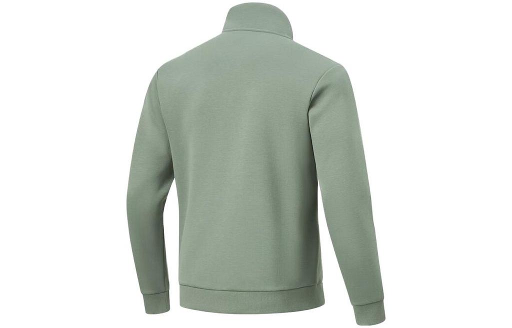 Li Ning Fitness Series Sweatshirt Men's Gray Green AWDT799-4