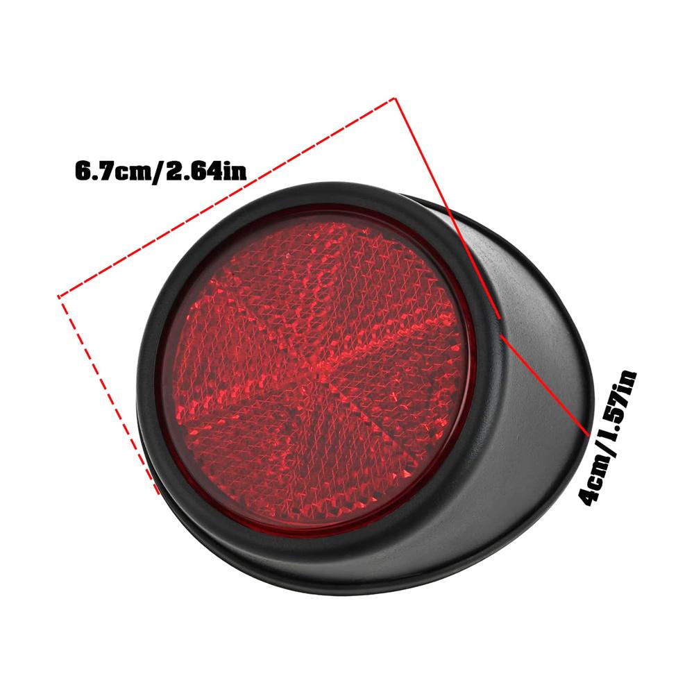 Reflektor levé strany zadního nárazníku MR109135 Pro Mitsubishi L200 K76T