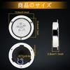 Aoling Truck Tail Light Round LED 12V 24V Trailer Light Truck Boat Trailer Truck Tail Light Turn Signal 2pcs (White)