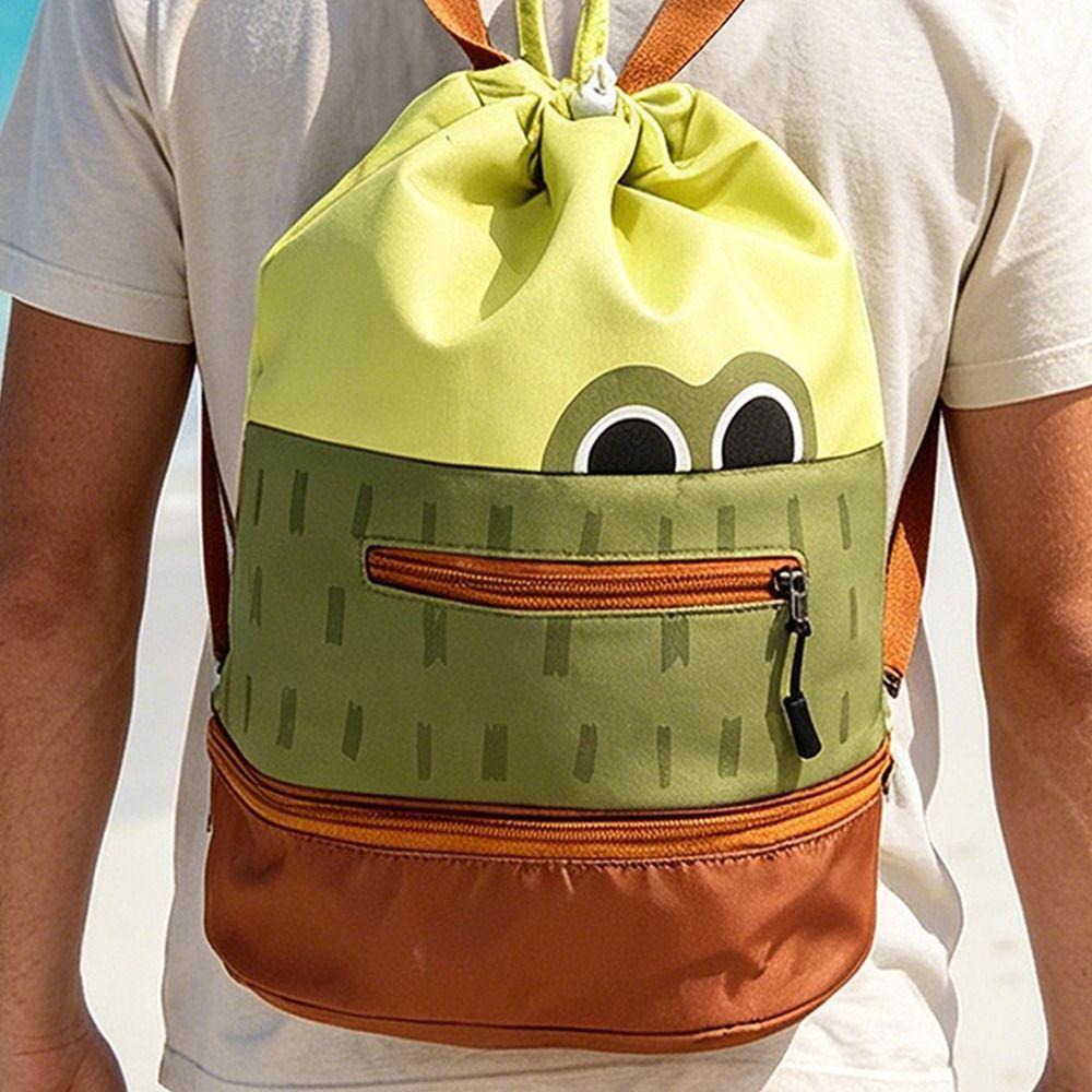 Zaino da Nuoto per Bambini di Grande Capacità Leggero Impermeabile Borsa da Palestra