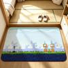 Game-Angry BirdsS Floor Mat Bedroom Carpet, Bathroom Foot Mat, Doormat, Non-Slip Absorbent Multi-Use