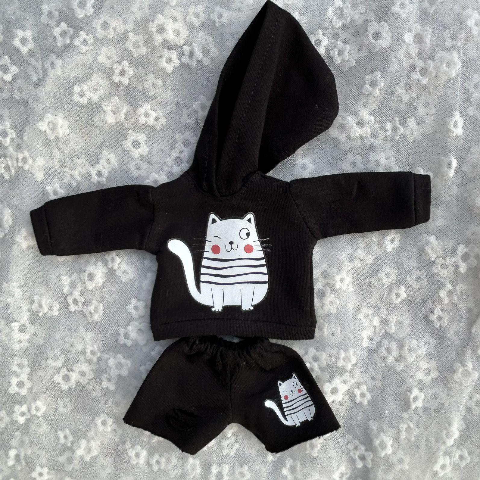Zsiga Gaji Sister Sportswear Doll Outfit & Accessories Set чёрный