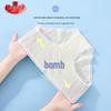 Langsha Girls' Summer Thin Mesh Antibacterial Cotton Briefs 4-Pack