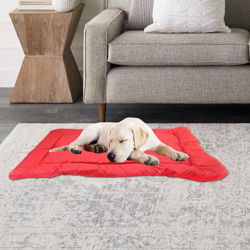 Dog Bed Portable Camping Travel Dogs Beds Mat With Waterproof Washable Portable Design For Travel Camping Indoor Outdoor