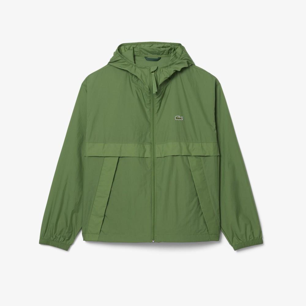 [Lacoste] Men's Lightweight Packable Windbreaker BH6264-56G02M
