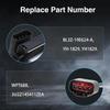 HVAC Blower Motor Resistor Kit AC Blower Control Module with WPT688 Connector Wire Harness Fit for Ford Expedition 2009-2017,F-150 2009-2014,Lincoln