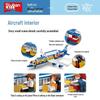 Little Luban B0366 Children's Educational Airplane Building Blocks Toy