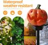Solarleuchten Gartenleuchte Halloween Kürbisleuchten Außengartendekorationsleuchten Erdspießbeleuchtung Solar-LED-Licht Außen