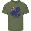 Torn New Zealand Flag Zealander Kiwi Day Unisexs Light Cotton TShirt