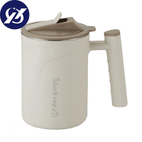 480ML Insulated Cup Stainless Steel Coffee Mug Lightweight Portable Long Handle Tea Cup Home Office Supply