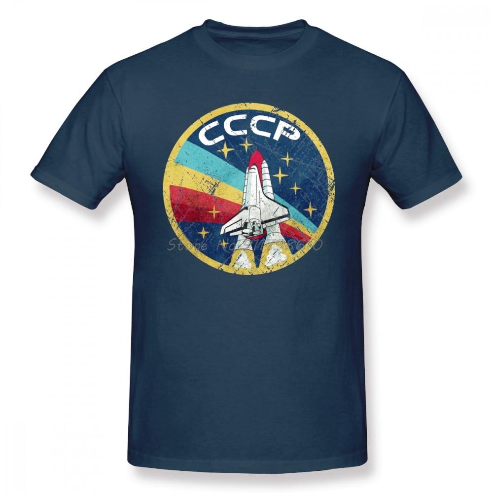 Science Space Astronaut Cccp Unisex T Shirt Hip Hop Hot Selling Plus Size Cotton Tees Short Sleeve Custom Tshirt Unisex