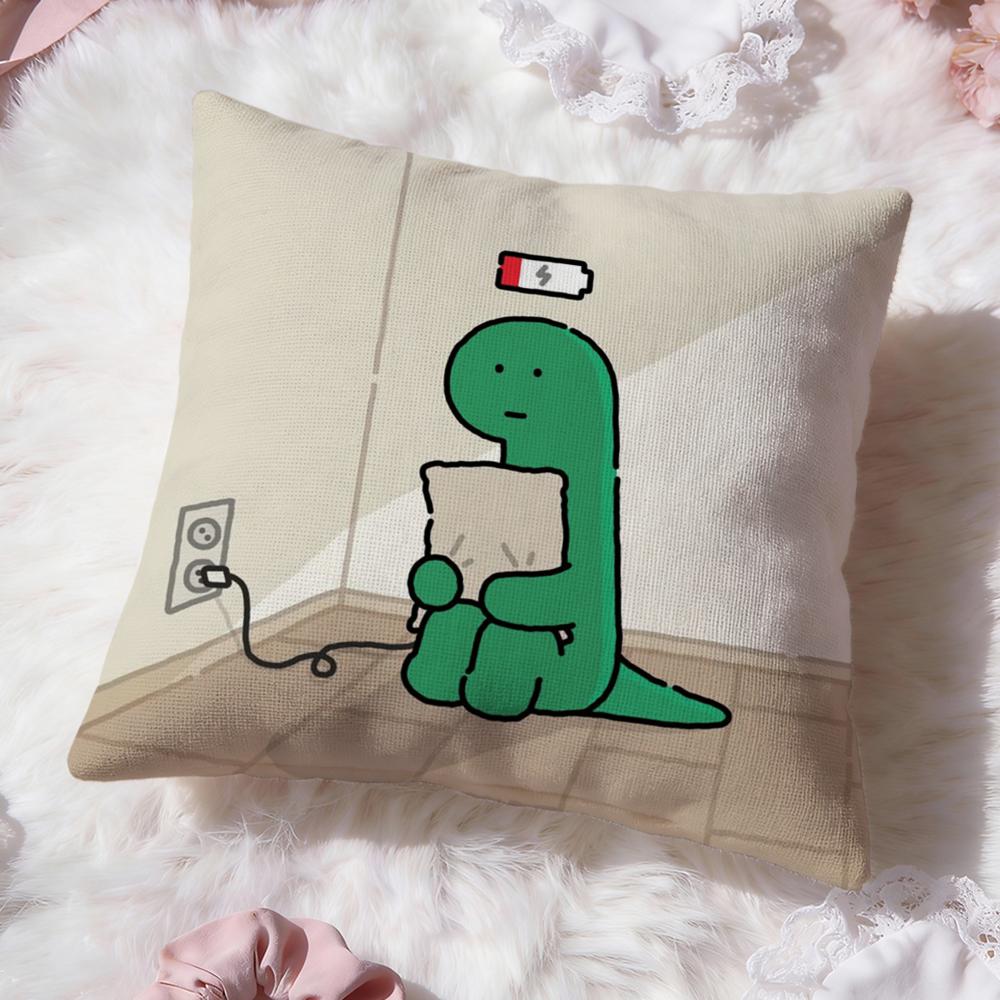 Cartoon Art Joguman Cushion Cover Premium Comfort Reversible Pillow Cove -Two in One Design for Any Room & Car Interior