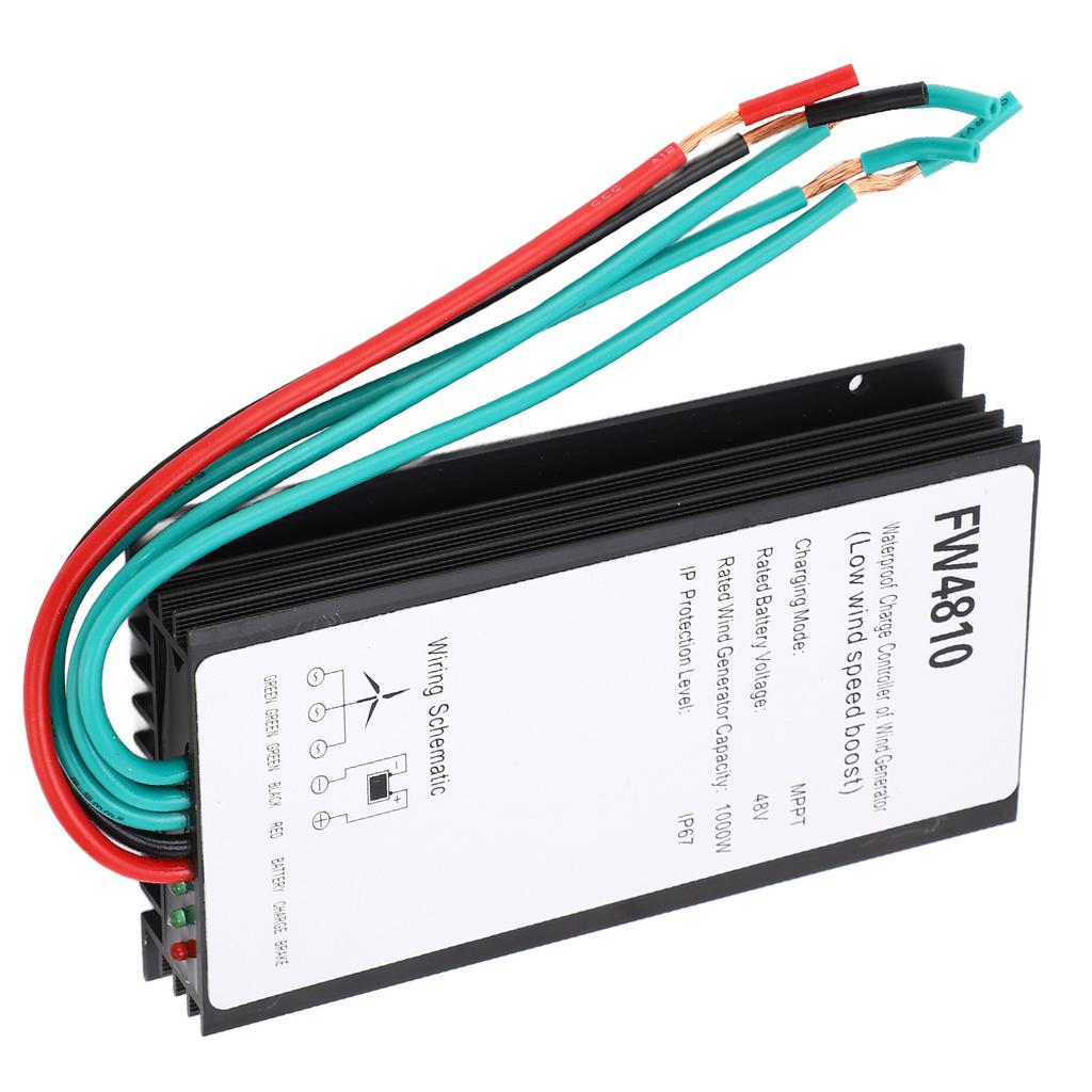 Generator Eolian 1000W Controler de Încărcare 48V IP67 Impermeabil MPPT Controler de Încărcare Turbină Eoliană
