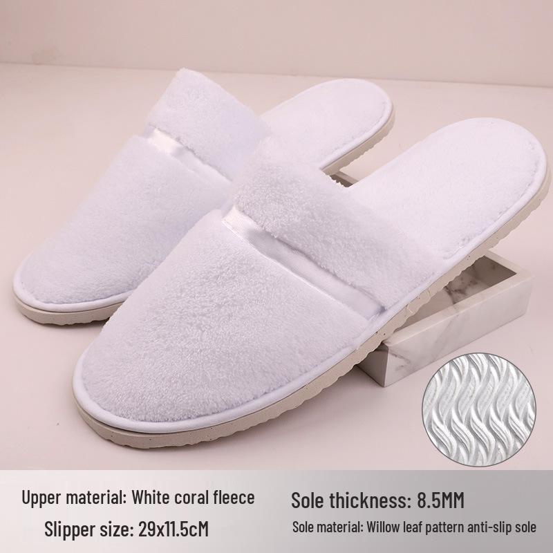Disposable Non-slip Slippers for Hotels, B&Bs, and Beauty Salons