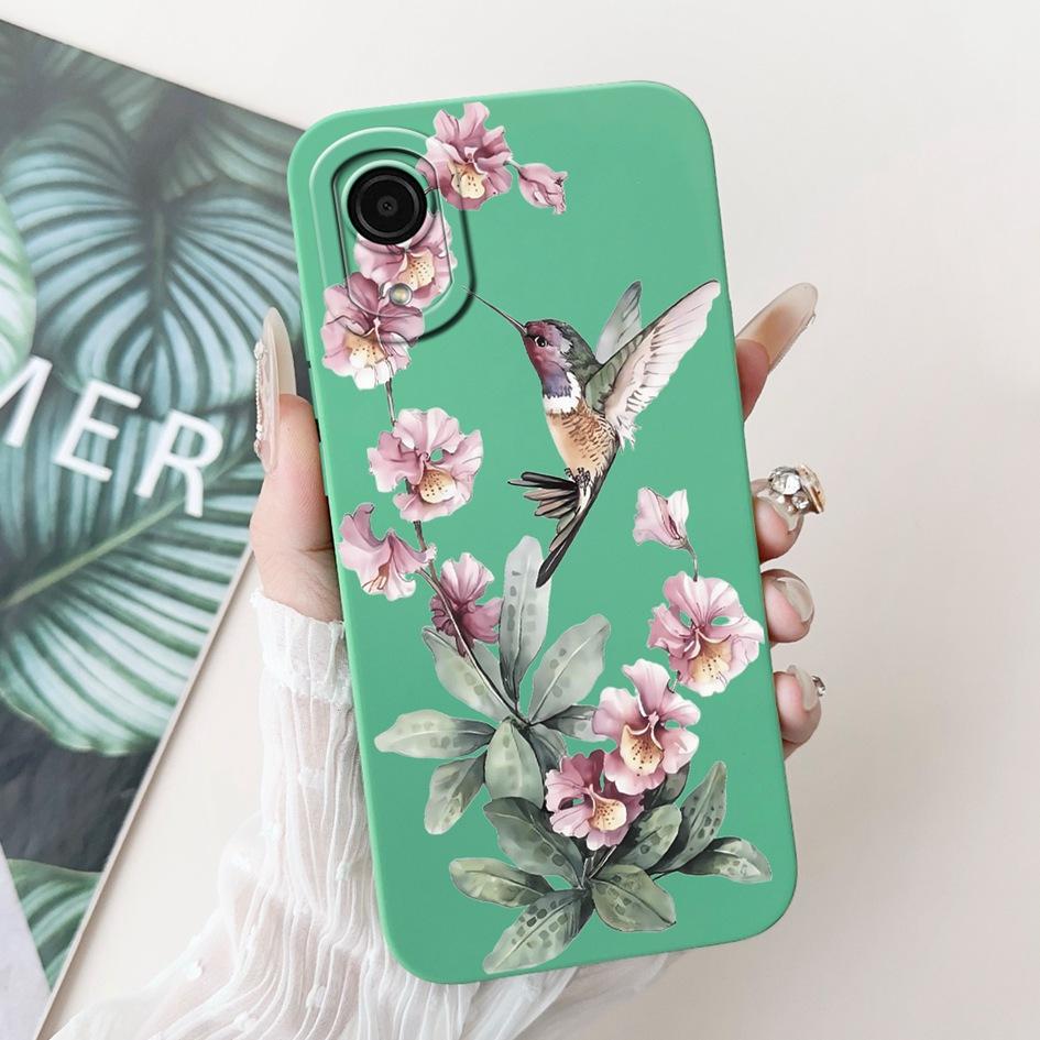 Case For Samsung Galaxy A03 Core Cover SM-A032F Fashion Flower Shockproof Silicone Soft Funda For Samsung A03 A035 A03Core Coque