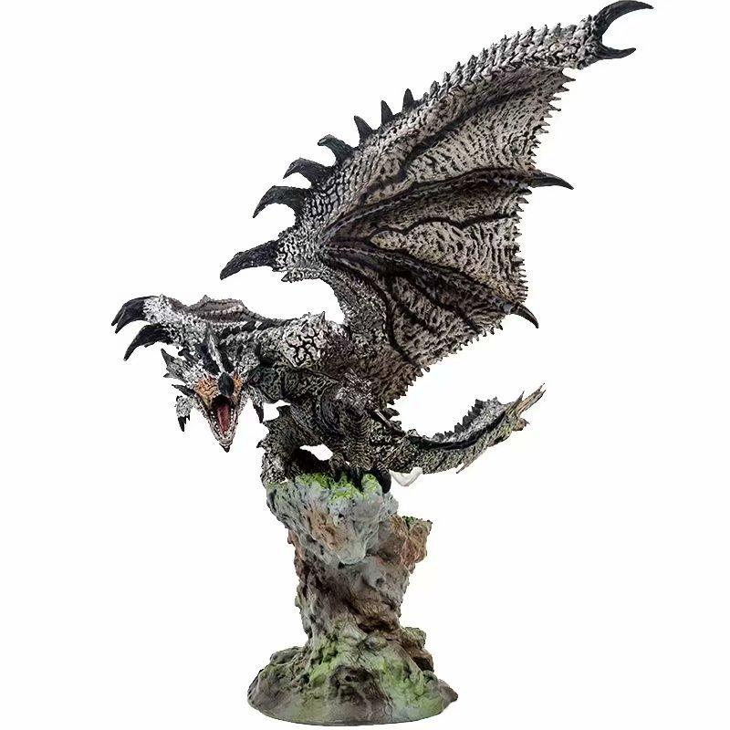 Monster Hunter Spiel Nergigante World Ice Uralter Drache PVC Actionfigur Anime Figur Auslöschungsdrache Modell Spielzeug Puppe Geschenk