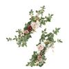 Wedding Gift Chair Back Flower Simulation Flower Kit European And American Outdoor Festival Decoration Background Direct Supply