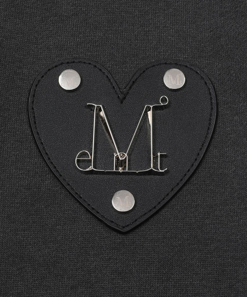 MUCENT Locke Setup Metal Logo Cutoff Pigment Sweatpants Unisex