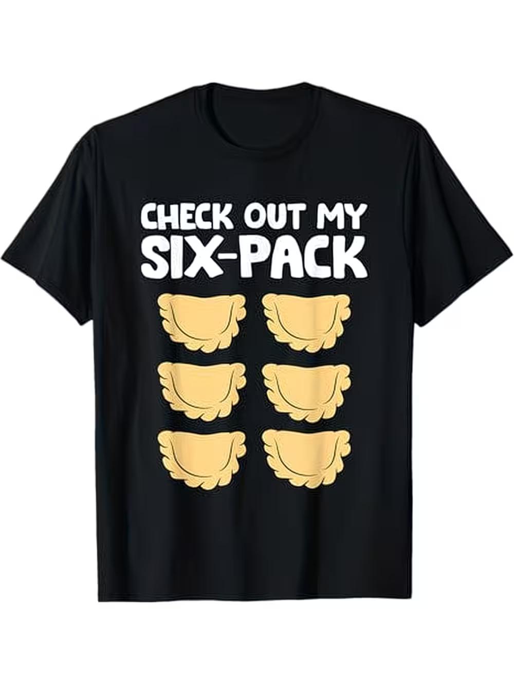 Check Out My Six Pc Polish Dumplings Funny Dumplings T-Shirt XXXL