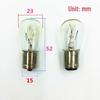220V B15 Bayonet Double Contact Incandescent Bulb: 10W, 15W, 25W Machine Tool Warning Light