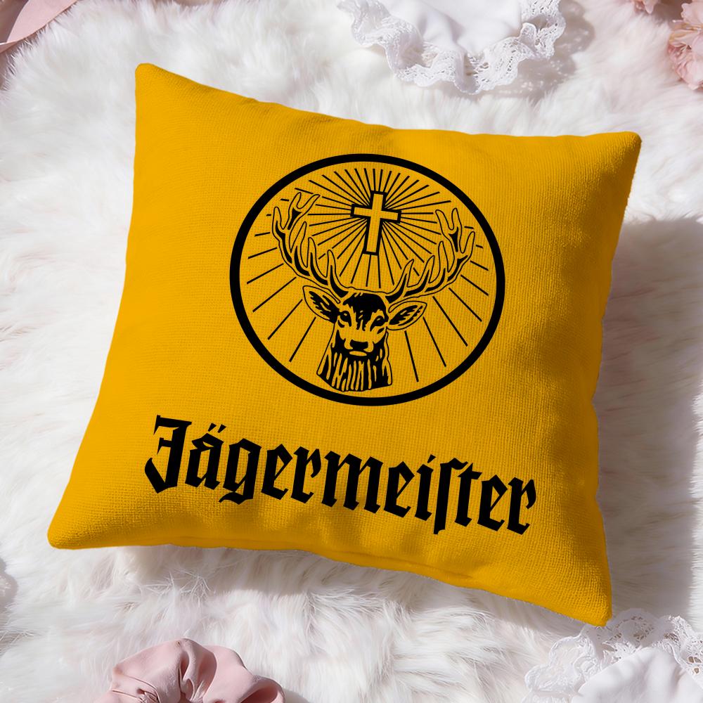 Marke j-Jagermeister Kissenbezug Premium Komfort Wendbarer Kissenbezug -Zwei in Einem Design für Jeden Raum & Autoinnenraum
