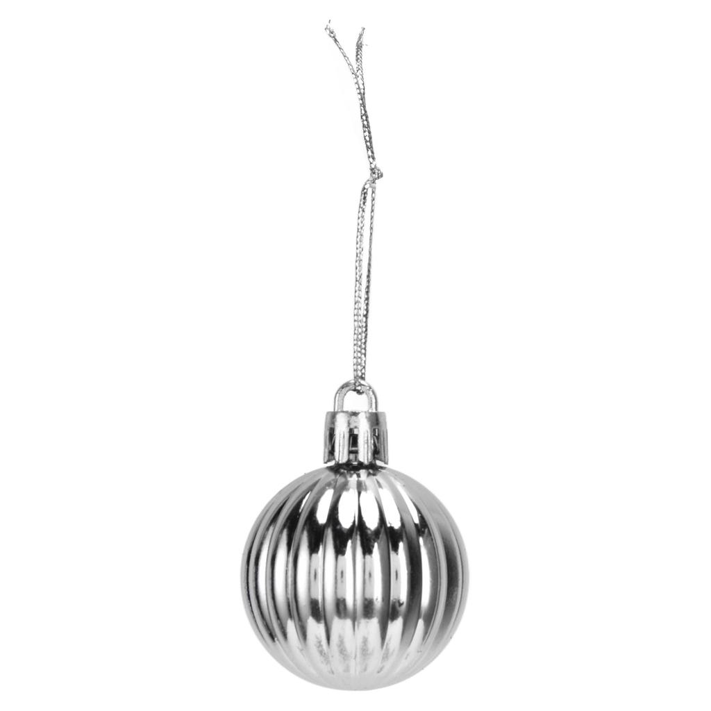 36Pcs Christmas Tree Ornaments Shatterproof Hanging Decorations Xmas Pendant for Festival Holiday Party